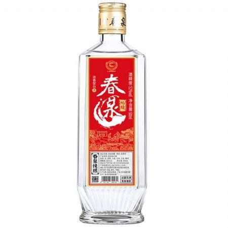 春泉浓香光瓶酒