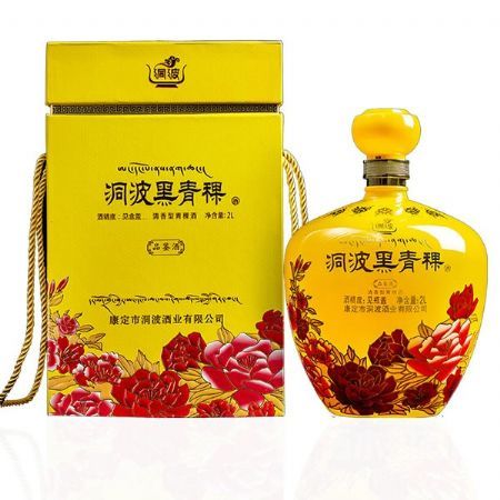 洞波黑青稞品鉴酒(黄) 2L