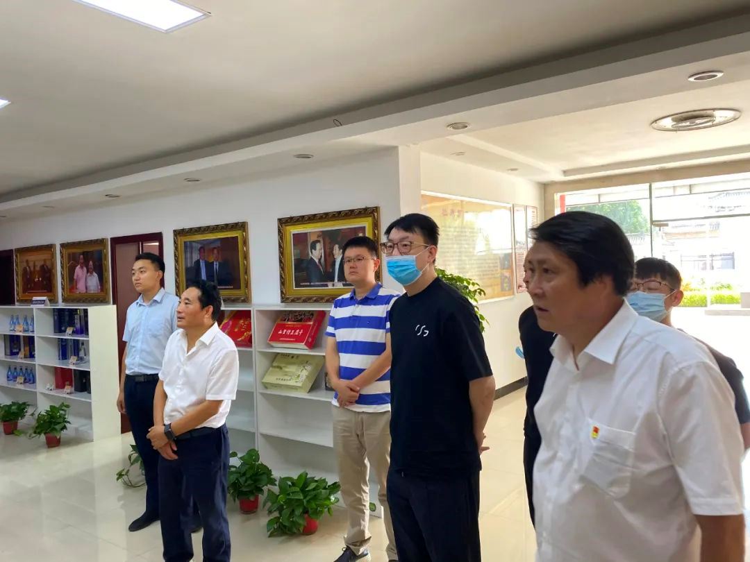 杜康控股全国运营中心 碧桂园牛若磊一行厂参观调研白水杜康酒