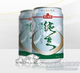 灌装珠江纯生