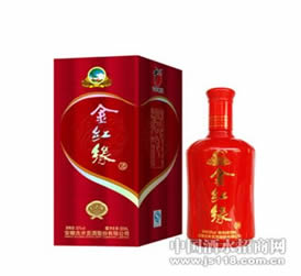 古井经典福之缘金红缘酒