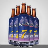 10度7天泰山原浆520MLx6瓶