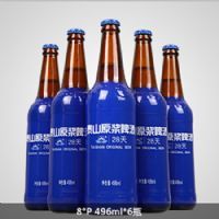 8度28天泰山原浆496MLLx6瓶