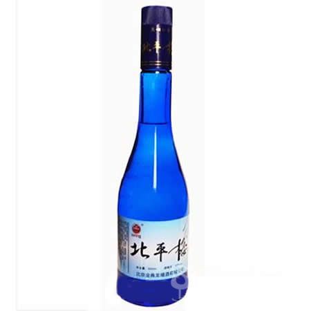 北平楼双彩-蓝瓶酒