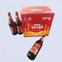 鲜卑源苦荞干啤酒